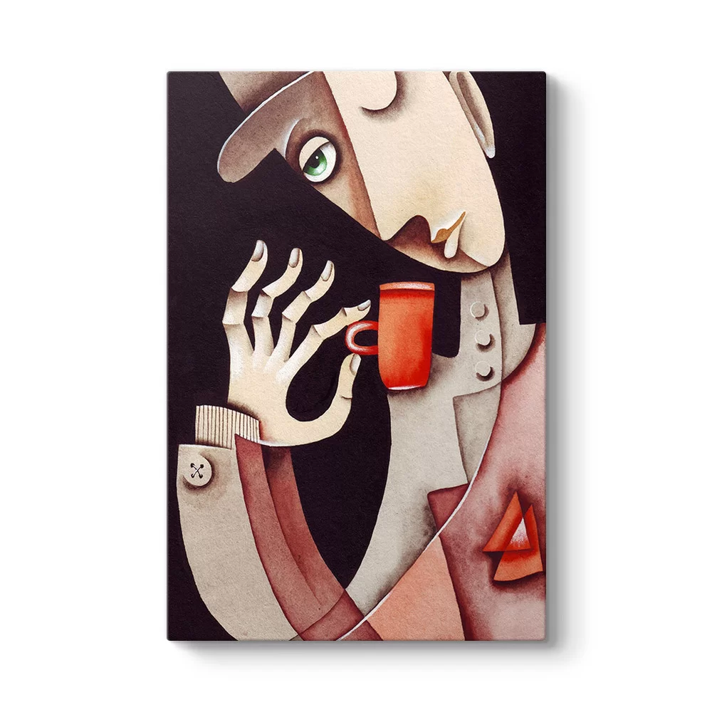 Drink Coffee Tablo - Model 2